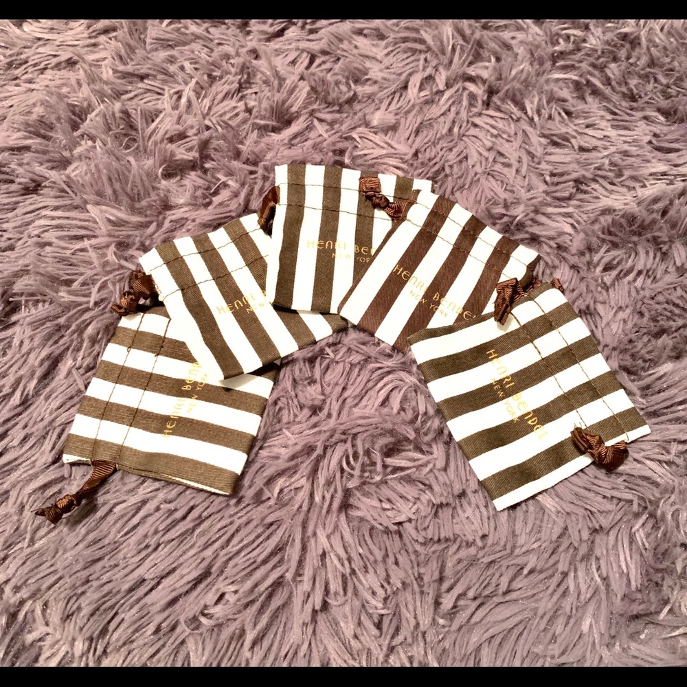 SOLD!! Henri Bendel MINI dust bags